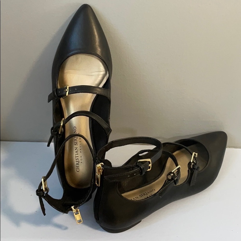 Size 7.5 Christian Siriano pointed toe flats